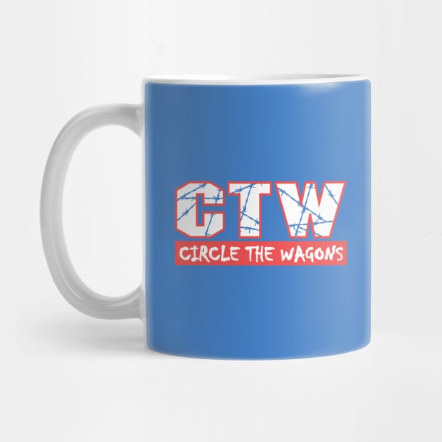 ECW Circle the Wagons Buffalo Bills by Carl Cordes